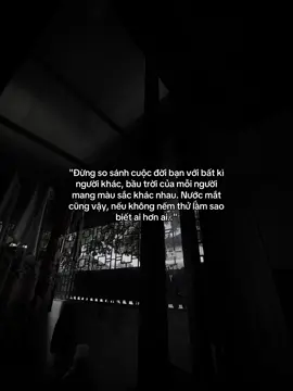 ngừng so sánh.. #xuhuong #dongluc#fyp #fbtxuhuong #xhh 
