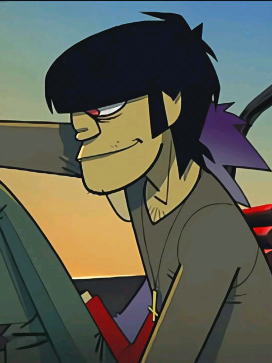#murdocniccals || ELE É MUITO FEIO CRIANÇA KKKKKK - tags fofas: #gorillaz #GORILLAZ #murdocgorillaz #murdoc 