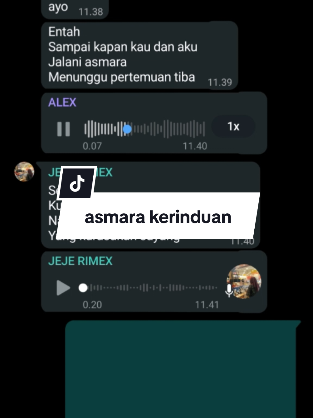 asmara kerinduan white ||  @lexxrr_ @jelitaamelia28_  #meydarahma #asmarakerinduan #fyp#djviral 