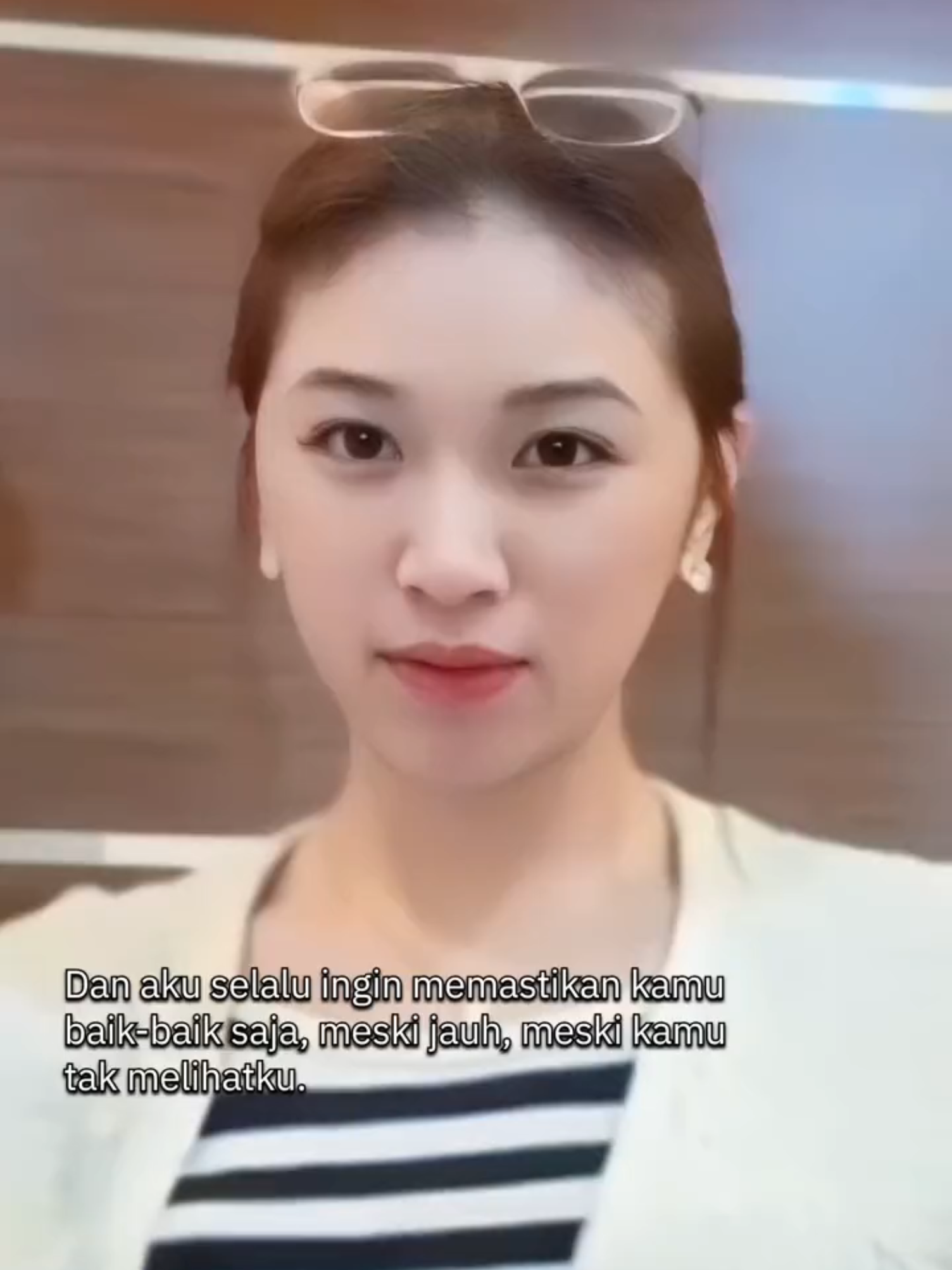 Dipersilahkan kata-kata nya💐🤍 #shaniindiranatio #shani #fyp