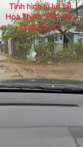 Hiện tại 23/11 lũ tại Hoà Thịnh ,Phú Yên nước đã rút 