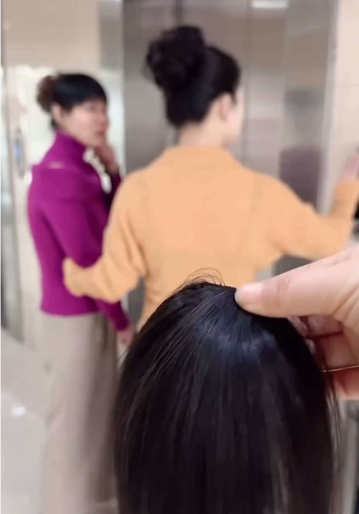 Tóc mía giả kẹp nửa trước mái thưa#tocmaigia #tocmaixinh #tocmaithua #tocdep #ngochuyen99998 