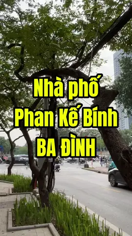 Nhà phố Phan Kế Bính - Ba Đình | Vị trí đẹp #batdongsan #muabannha #nhapho #badinh #lieugiai