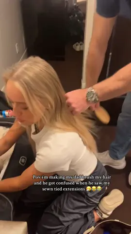 poor thing got so concerned.. what a girl dad 🥹💁‍♀️🙌🏼