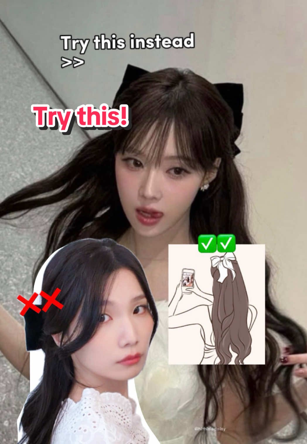 Easy way to keep your hair clip in place without slipping!#hairstyles #hairtok #tutorials #hairup 