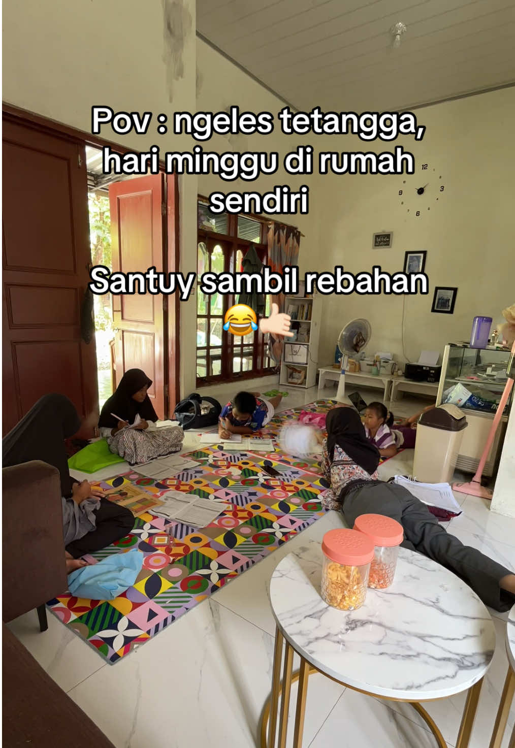 Terlalu santuy😭🤙🏻 guru gen z memang #gurules #lesprivat #gurulesprivat #lesprivatanak #fyp 