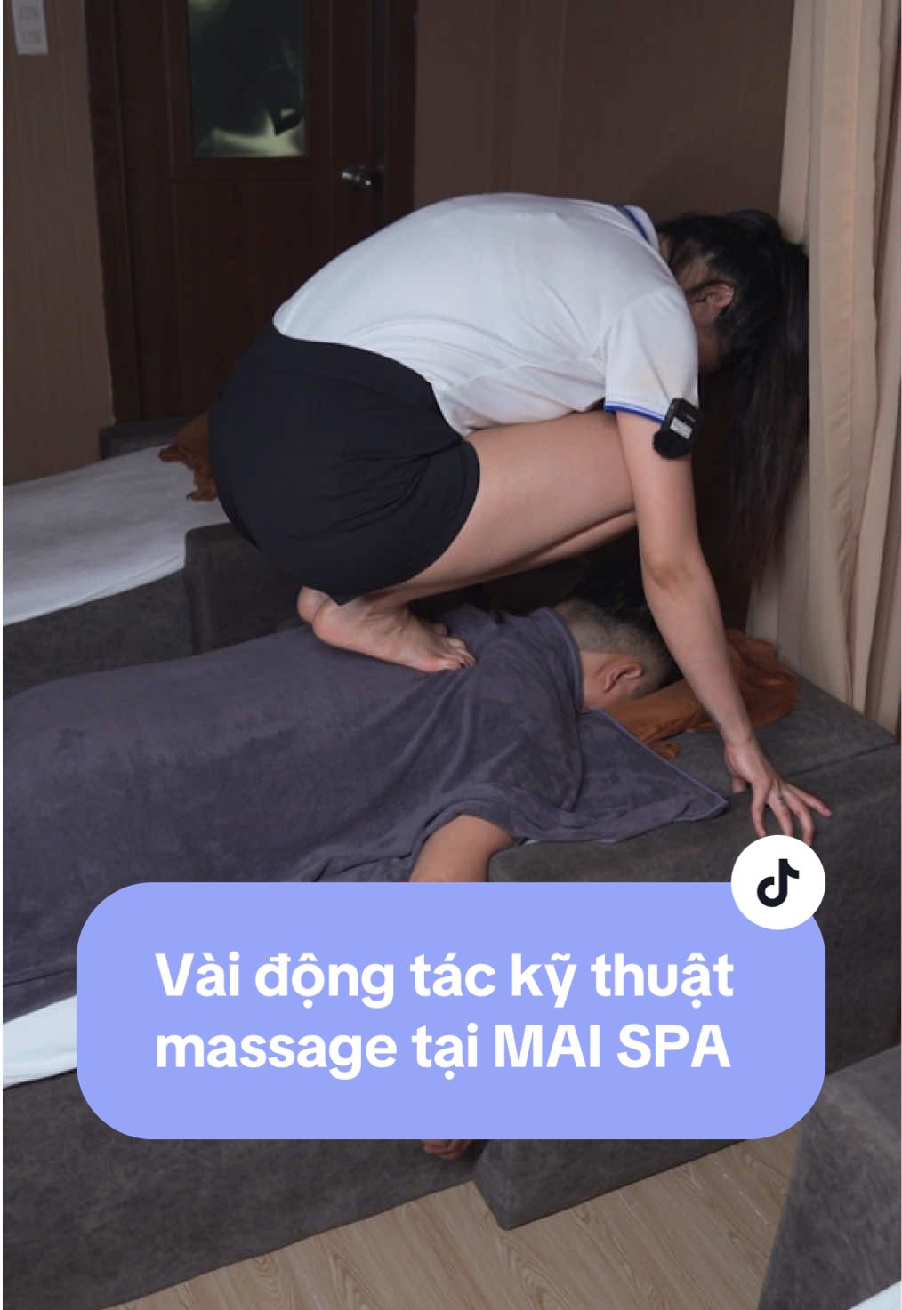 Vài động tác kỹ thuật massage tại MAI SPA #maispa #massage #saigon #relax #viral 