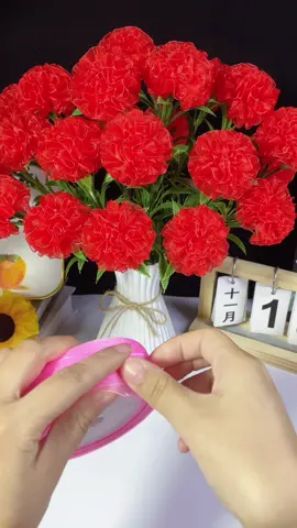 Làm hoa bằng ruy băng #toptrend #toptrending #lamhoa #hoa #meohay 