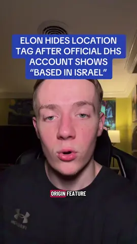 📢 The DHS account showed “based in Israel.” Elon hid the feature.  DHS posted a joke. The public isn’t buying it. #HomelandSecurity #ElonMusk #Accountability #Transparency      #greenscreen 