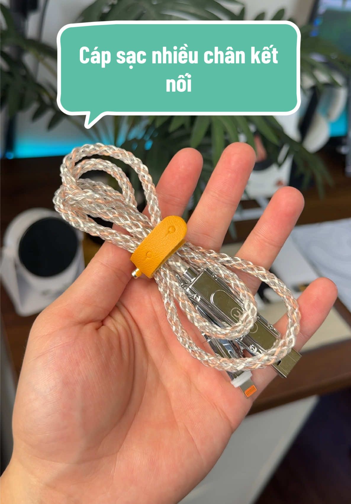 Cap sạc nhiều dâdu kết nối , bọc kim loại , dây đây chắc chắn #congminhreview #review #daysacxo #sacdienthoai 