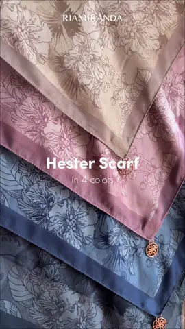 Hester Scarf — in 4 colors you’ll want every day #EverydayWithRM 