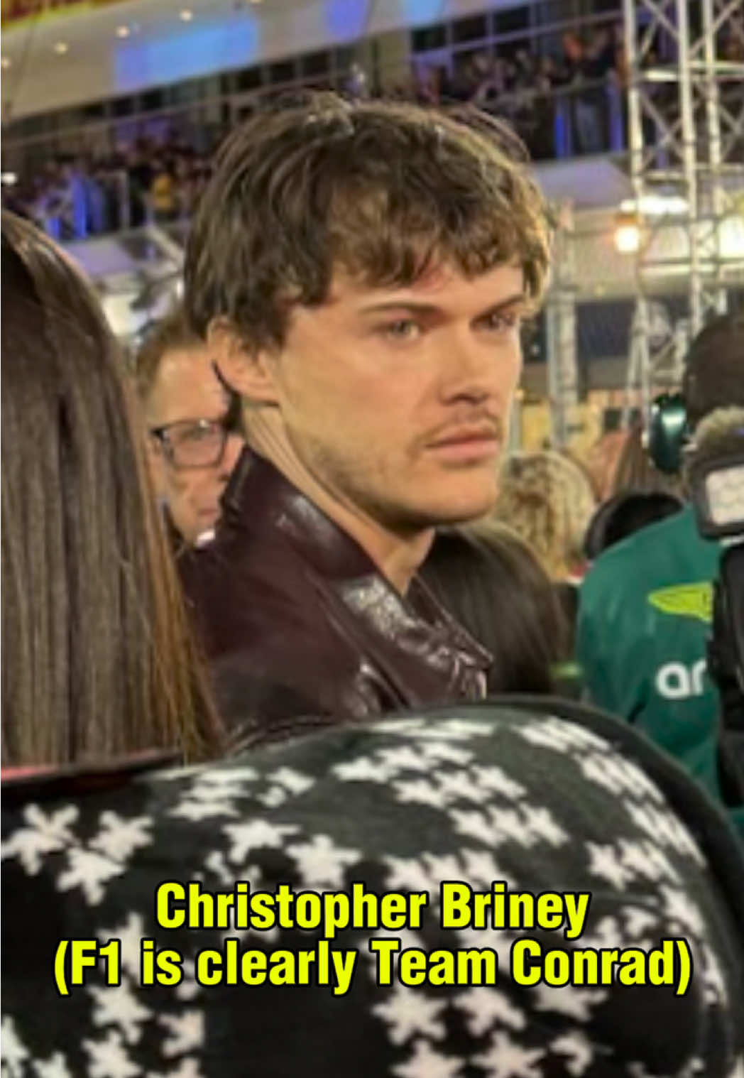 Clearly F1 is #teamconrad 🤩 #F1 #Formula1 #LasVegas #LasVegasGP