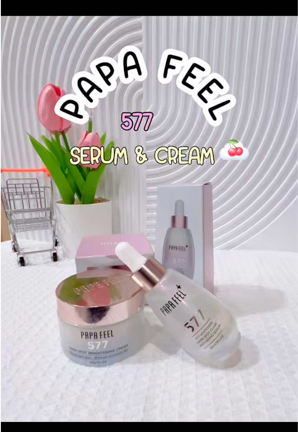 เปิด❤️ใช้เซตนี้ จนต้องซื้อซ้ำ!! ครบจบเรื่องปัญหาริ้วรอย #papafeelthmall #papafellthai #577serum #ลดฝ้ากระจุดด่างดํา #ป้ายยาบิวตี้ @PAPA FEEL Offcial store @PAPAFEEL 