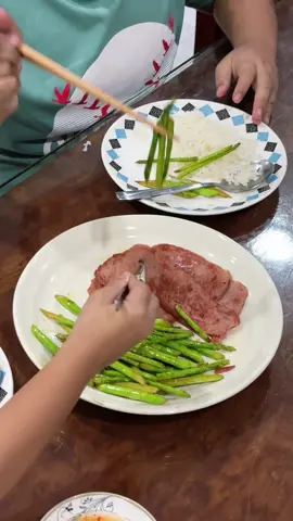 សាច់កំប៉ុងចៀនប័រ#viral #fypシ 