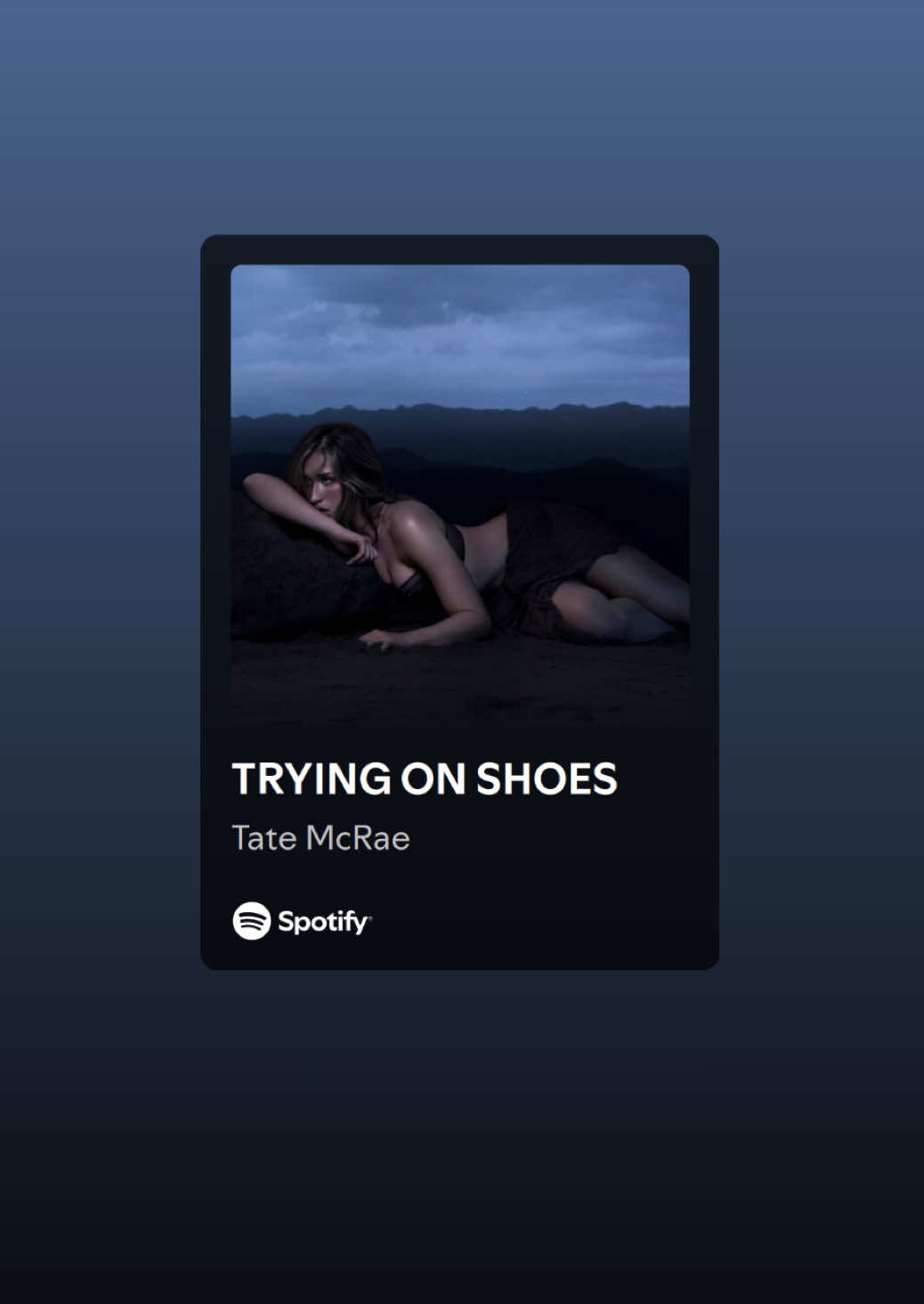 anything to make me less bitter| #tryingonshoes #tatemcrae #soclosetowhatdeluxe #lyrics #audio 