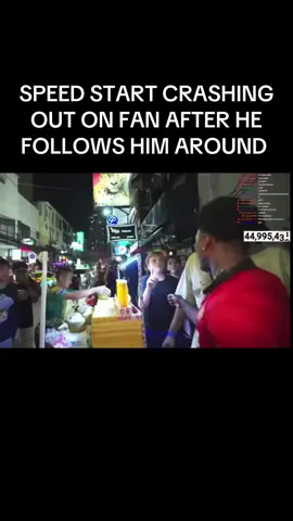 Speed crashing out on a fan #ishowspeed #fyp #trending #speed 