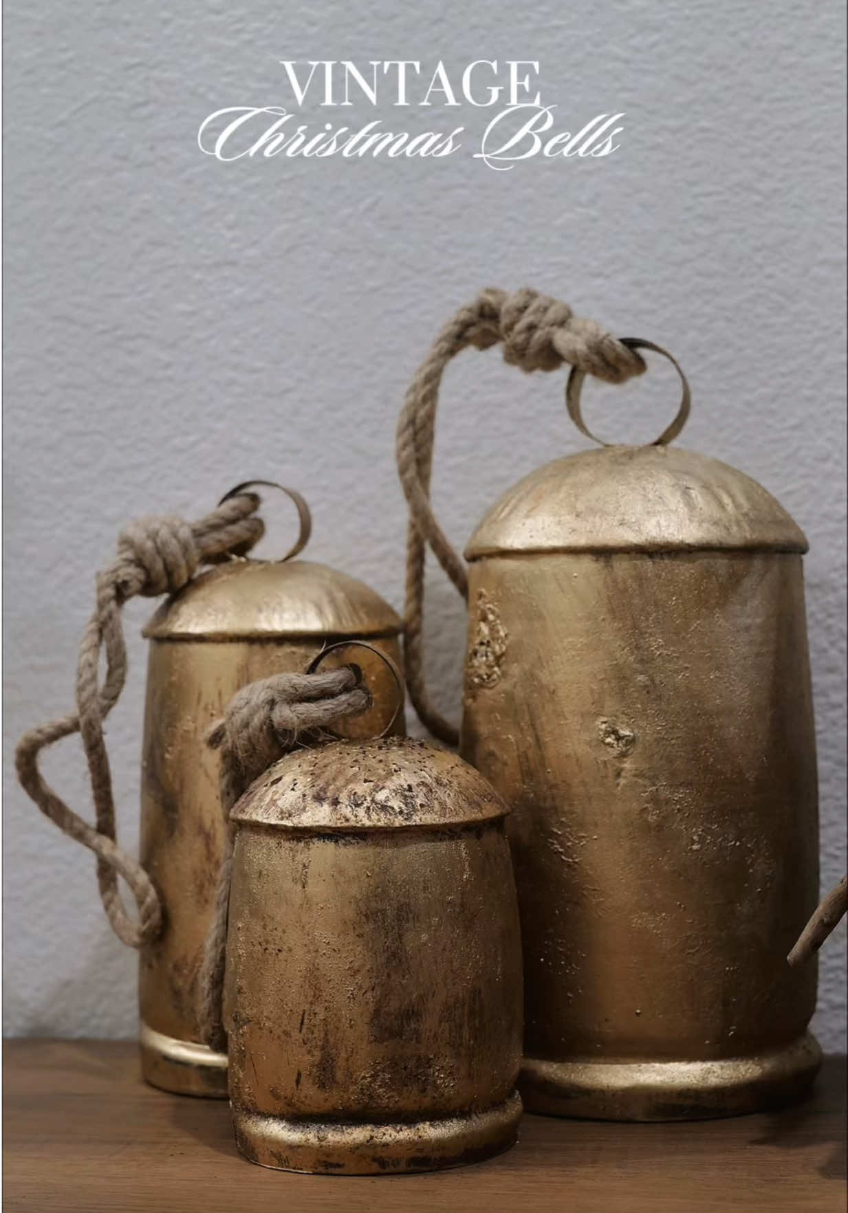 The prettiest and best quality bells I have ever seen!! 🔔✨🎄 #bells #christmasdecor #sleighbells #fyp #tiktokshop 