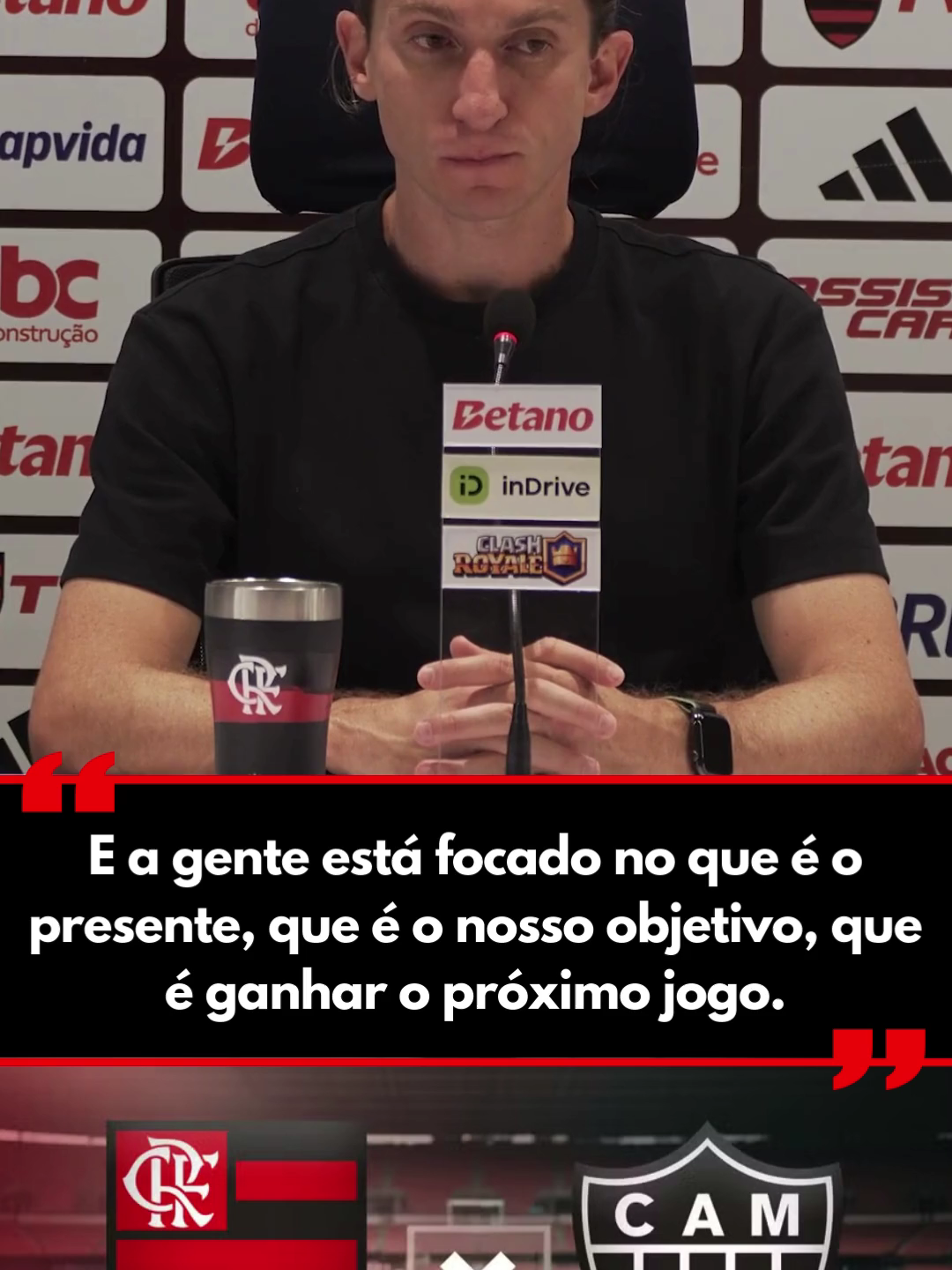 FILIPE LUIS FALA QUE O FOCO PRINCIPAL DO FLAMENGO É GANHAR O JOGO CONTRA O ATLÉTICO-MG | COLETIVA DE IMPRENSA PÓS JOGO CONTRA O BRAGANTINO #filipeluis #flamengo #atleticomineiro #futebol