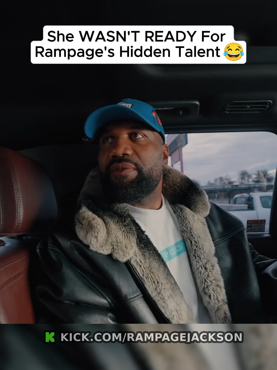She WASN'T READY For Rampage's Hidden Talent 👀😭#rampagejackson #UFC