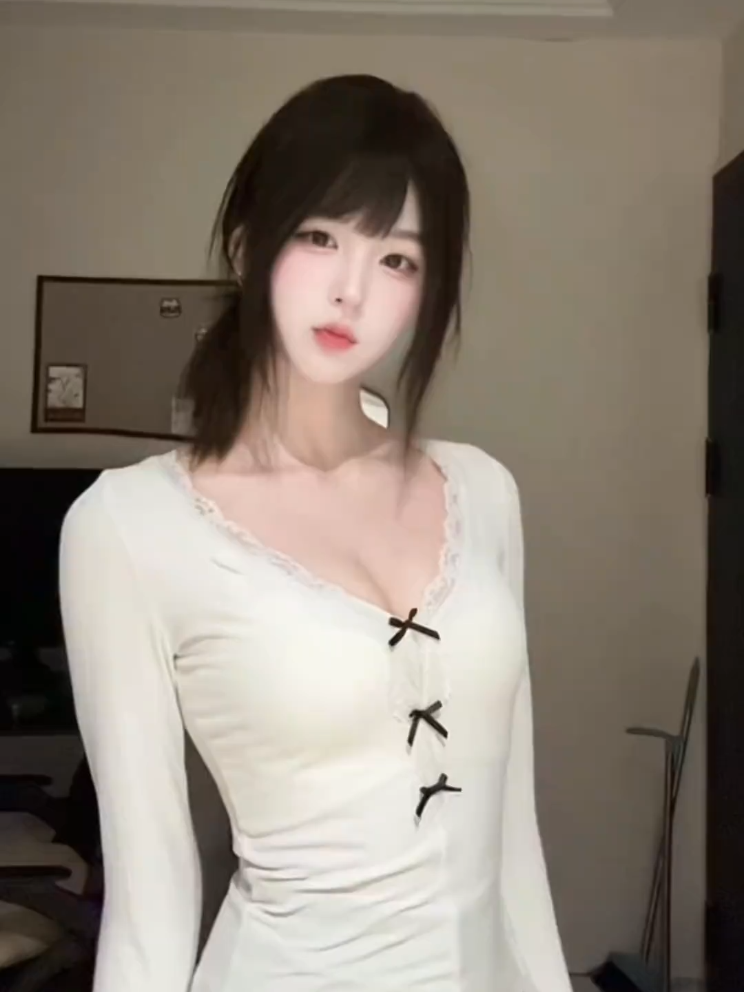 好無聊的一天#清純美女