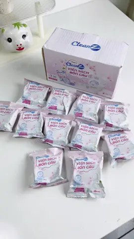 Muốn nvs sạch,thơm thì nên xài em viên tẩy bồn cầu này nè ⭐️💕#cleanz #viensachboncau #viensachboncaucleanz 