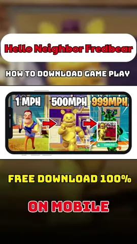 Cara download Hello Neighbor Fredbear di HP kamu gampang banget! 😱 Nggak perlu ribet, tinggal ikutin langkah di video ini! 📱 #HelloNeighbor #Fredbear #GameMobile #TutorialGame #FYP