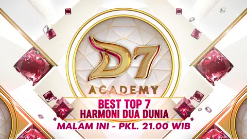 Saksikan! Best Top 7 “Harmoni Dua Dunia” D’Academy 7 | Malam ini pukul 21:00 WIB di Indosiar✨ . . #IndosiarBawaDangdutBerkelasBerkualitas #DAcademy7 #DAcademy7Indosiar 