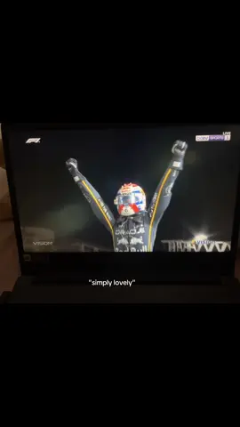 P1 BABYYYY #formula1 #f1 #gplasvegas #maxverstappen #redbull 