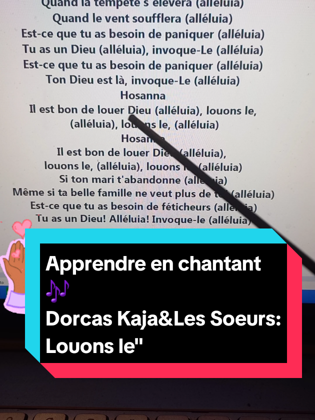 #imparafrancese🇫🇷 #canzoniinfrancese #louanges #louangeschretienne #imparacantando 