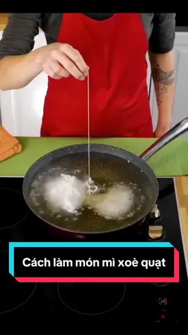 Cách làm món mì xoè quạt #cachlam #mi #xoequat #xuhuong #tiktok
