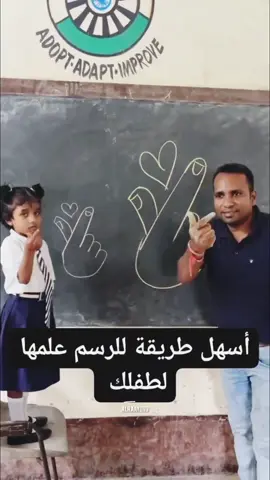 أسهل طريقة للرسم علمها لطفلك