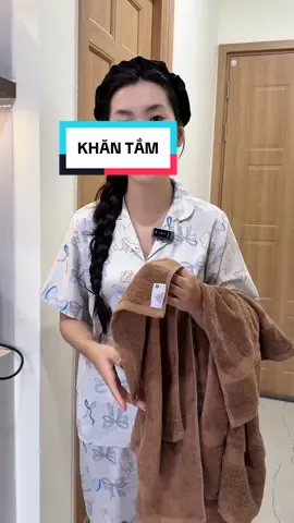 Khăn tắm Cotton #khantamcotton 