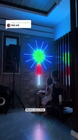 Replying to @kyla✰ SUPER GANDA PALA NITO! #fireworkschristmaslight #striplight #ledlight 