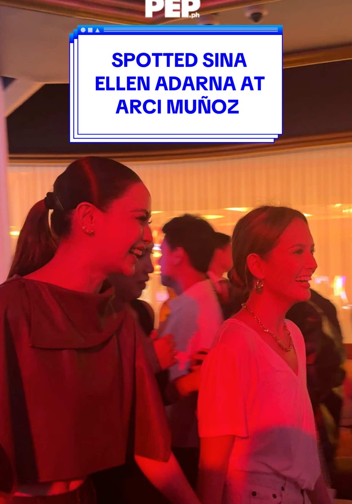 Ellen Adarna at Arci Muñoz, spotted sa Afterparty ng International artist na si Jason Derulo.  Matatandaang nagkasama ang dalawang aktres sa Philippine adaptation na “Pasion de Amor” sa Kapamilya channel noong 2015.  #JasonDerulonMANILA #PEPVideo #LSquaredProdPH 