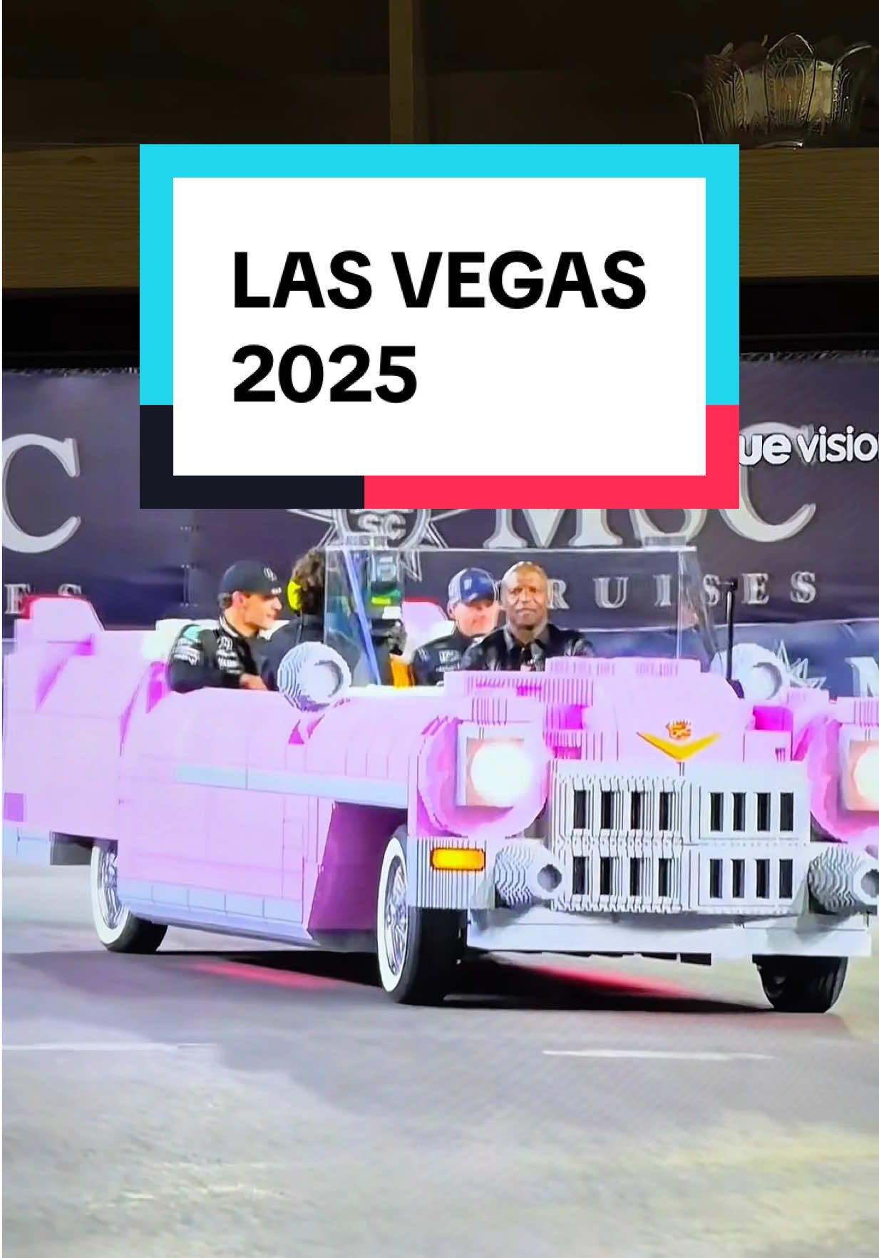 อลังการมาก LAS VEGAS GP 2025 #f1 #f1tiktok #fyp #lasvegasgp 