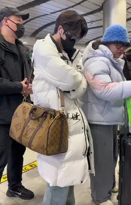 Ziyu in Korean Airport ...#ziyu #梓渝 #fyp 