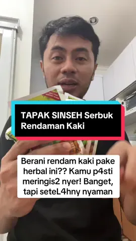 TAPAK SINSEH Serbuk Rendaman Kaki #tapaksinseh #rendamankaki #rendamankakiherbal 