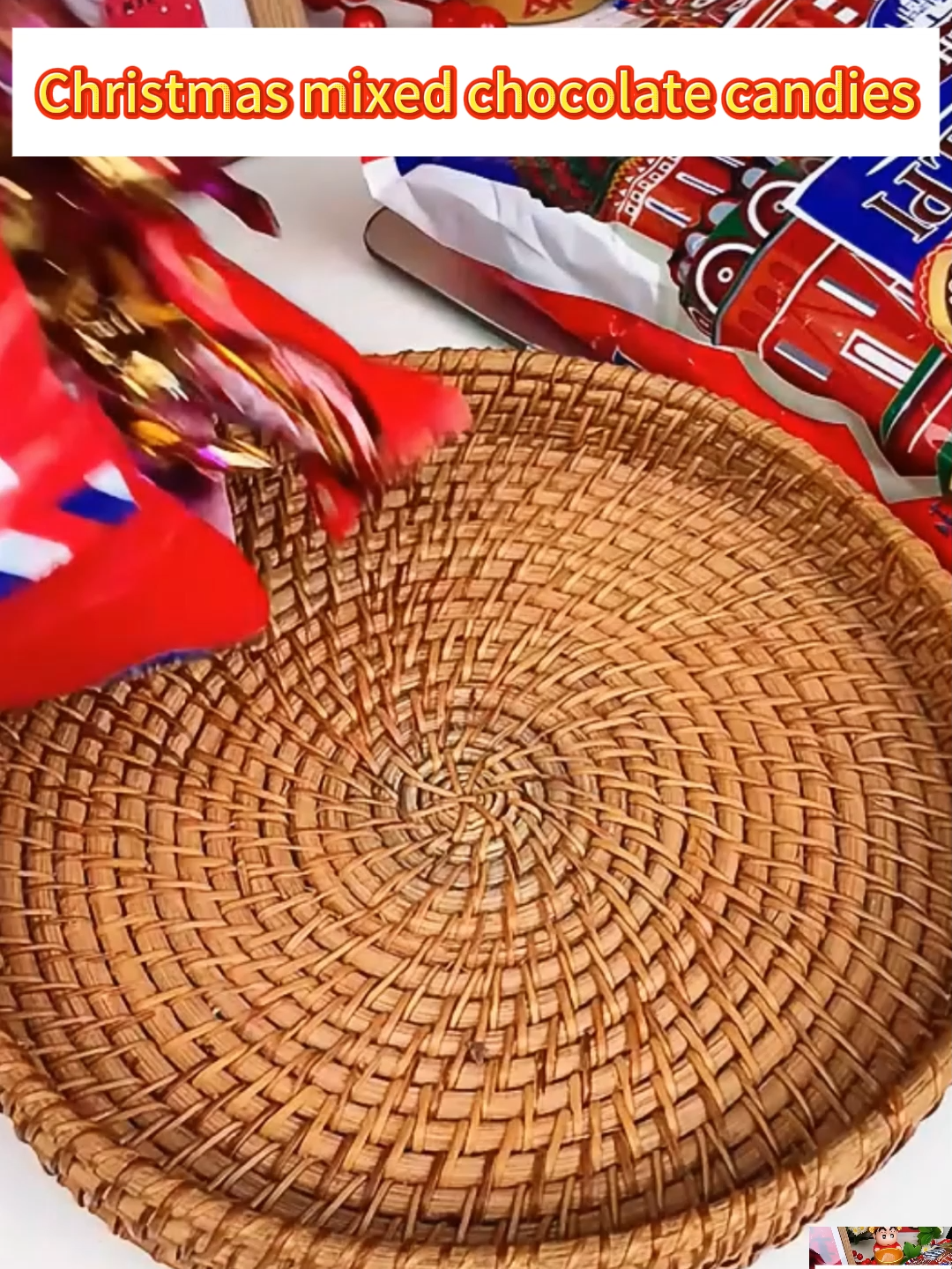 Christmas mixed flavor chocolate candies It's so delicious. Highly recommended#tiktokshop #tiktok