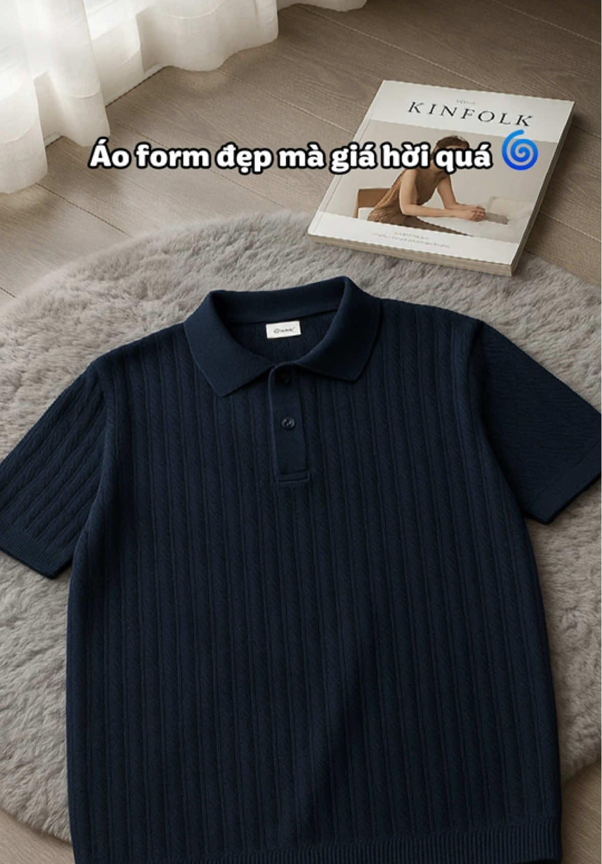 Áo Polo Dệt Kim #xuhuong #outfit #polo 