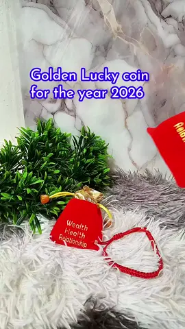Golden Lucky coin charm for the year 2026 #luckycoin  #luckycharm  #pampaswerte  #fengshuitips  #money 