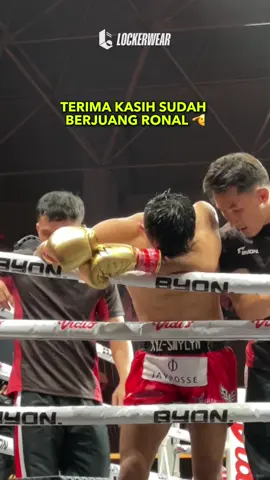 Huge respect for @Ronal🥊🇮🇩 🫡❤️‍🔥 #Lockerwear #RonalSiahaan #BYON #Byon6 #ByonCombat  
