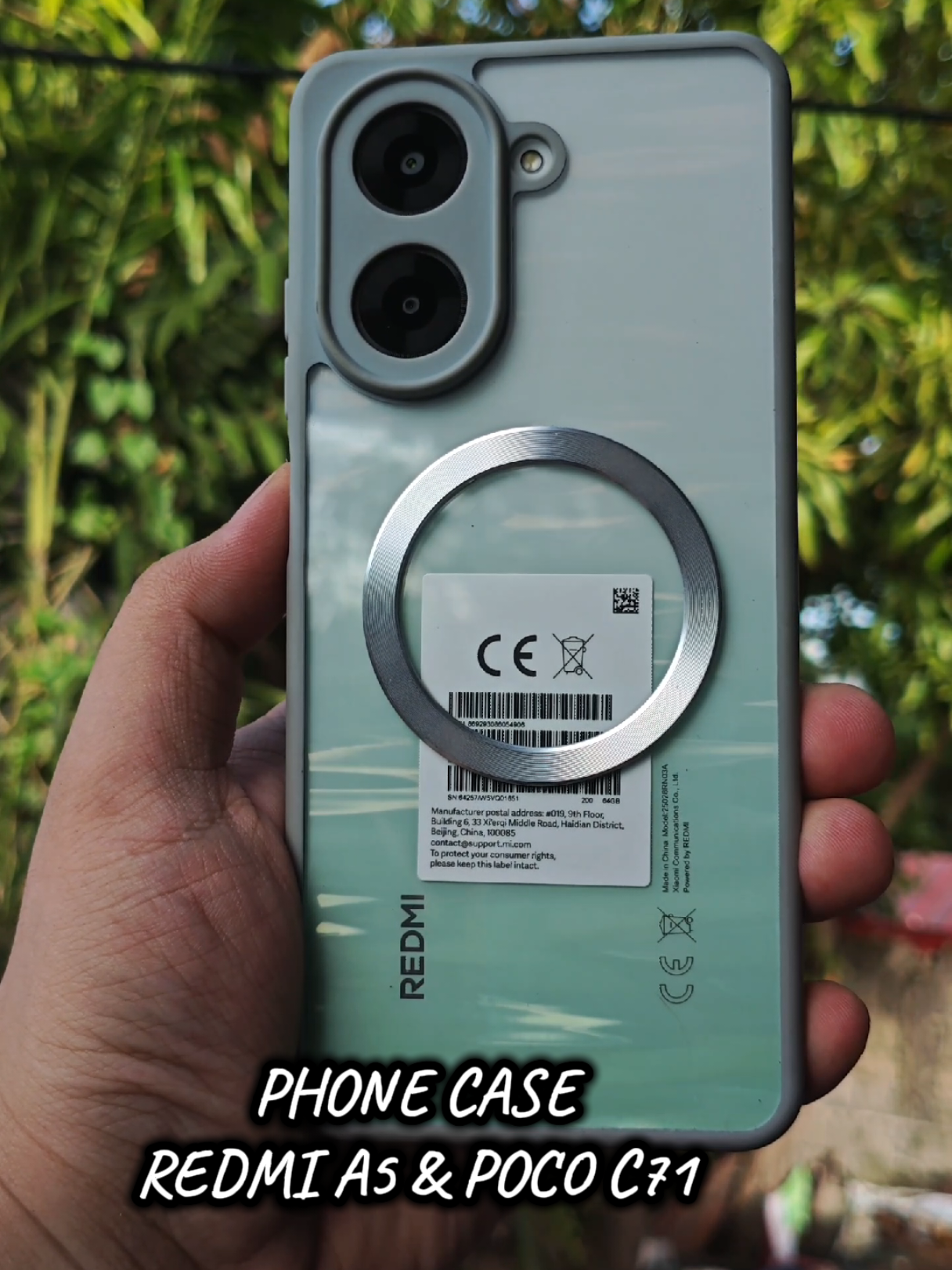 redmi A5 & poco c71 phone case Available color black, Gray blue ,Violet #phonecase #case #redmia5 #pococ71 #fyp 