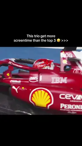 The amount of screentime is insane 🤣🤣🤣 Meanwhile max is flying alone!! #f1 #oscarpiastri #charlesleclerc #kimiantonelli #lasvegasgp 
