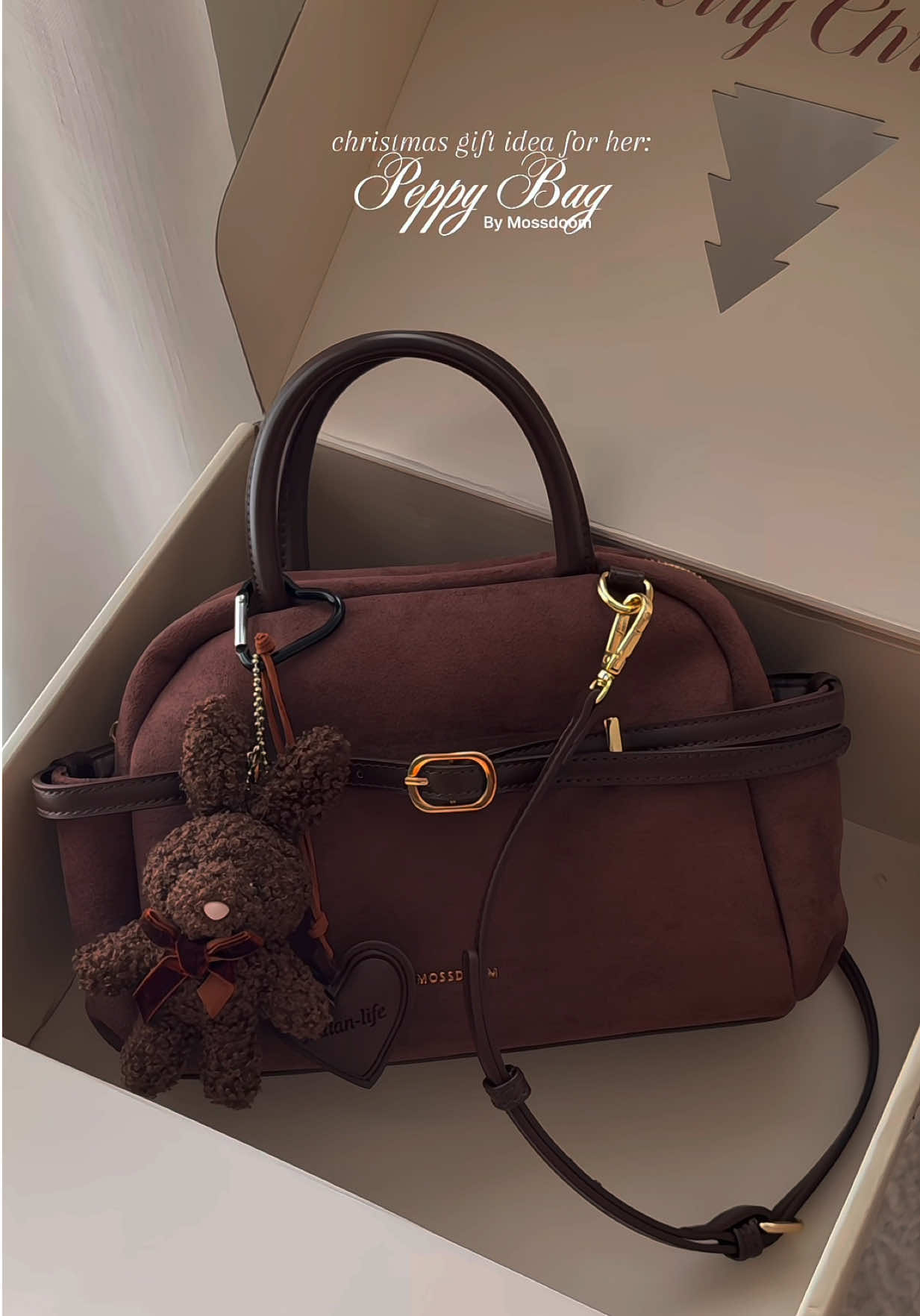 this new mossdoom bag as the perfect christmas gift 👜💫 #bag #slingbag #handbag #giftideas #fyp 