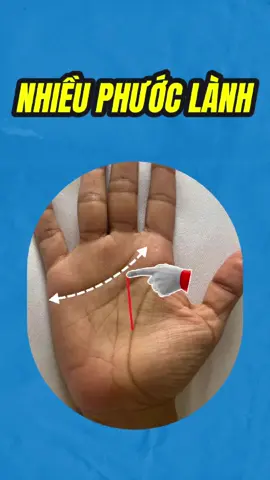 Chỉ tay báo hiệu phước lành #xemchitay #phongthuy #dcgr #nhantuong 