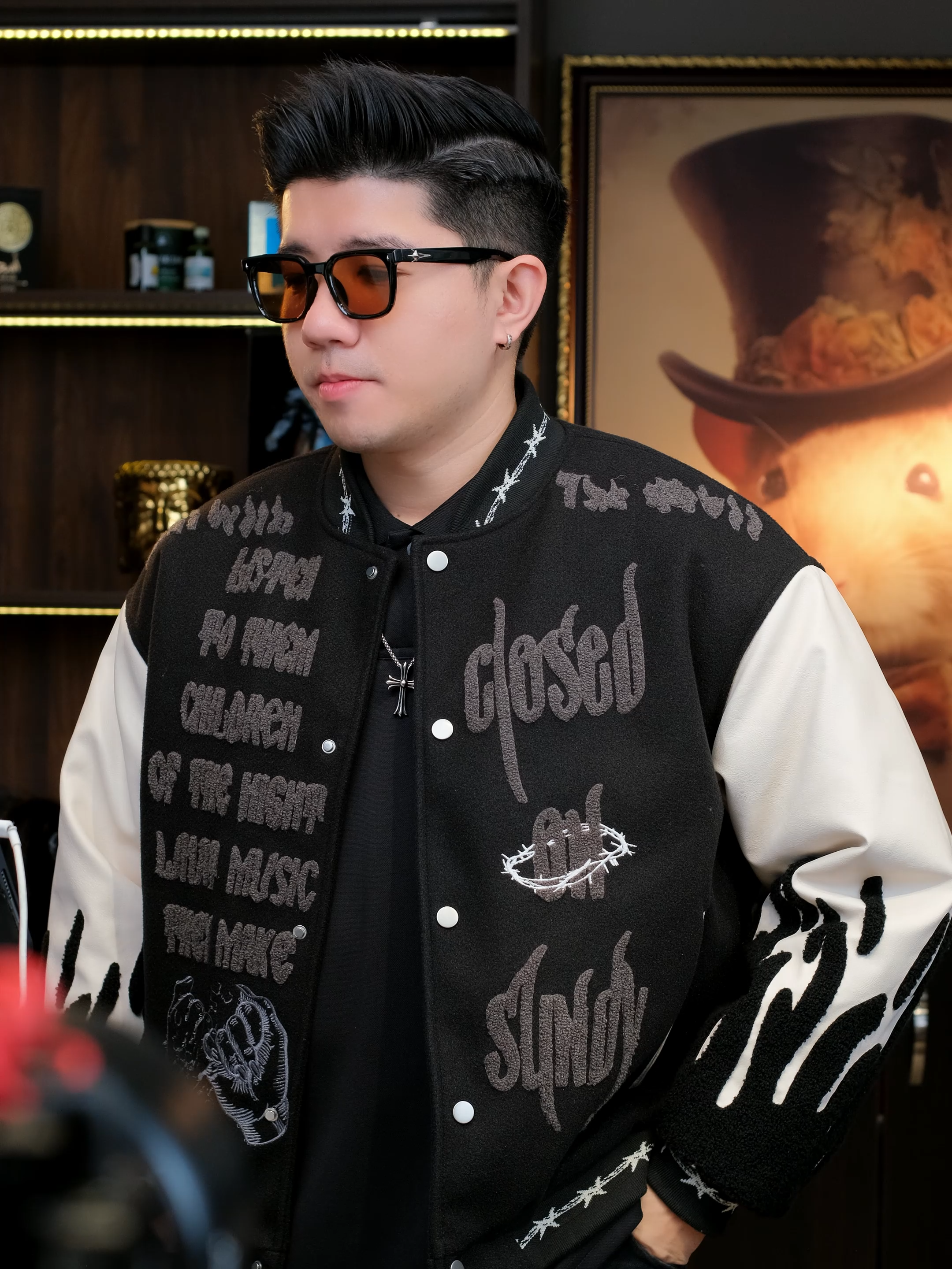 Áo khoác Varsity chất lượng #minhcuan #thoitrangnam #xuhuong #aokhoac #aovarsity #varsity