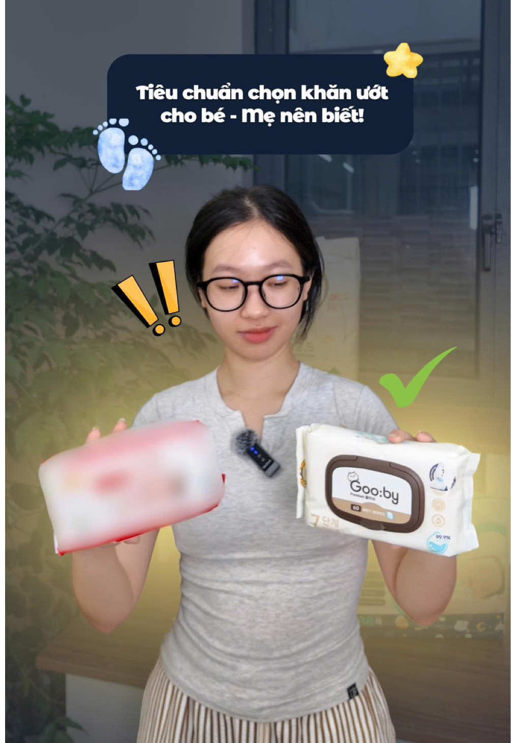 Khăn ướt Gooby – sạch sâu, siêu dịu nhẹ, an toàn cho da bé nhạy cảm. Nhanh tay săn ngay thui các mom ơi!#gooby #viral #khanuotchobe #mebim #mevabe 