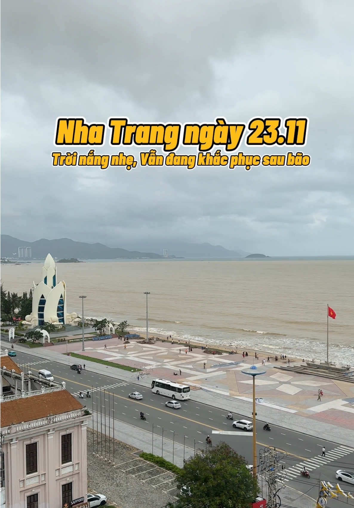 📍Nha Trang ngày 23.11 mọi thứ dần ổn định trời nắng nhẹ #lacanhatrang #thoitietnhatrang #thoitietnhatranghomnay #nhatrang #dulichnhatrang 