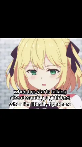 hmph!#tsundere #tsunderetok #cute #relateble #anime 