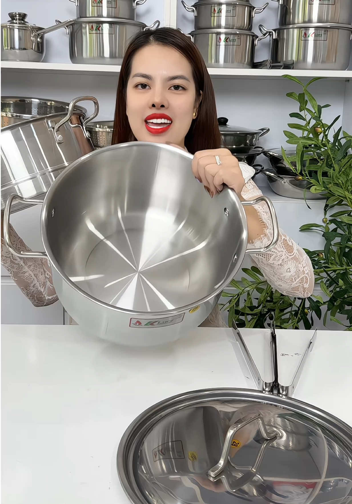 Đồ xôi luộc gà nấu cháo được luôn #nguyettrendy #nồi #noiinox #xửnghấp 